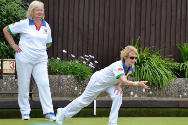 Action from Northants Ladies' Johns Trophy win