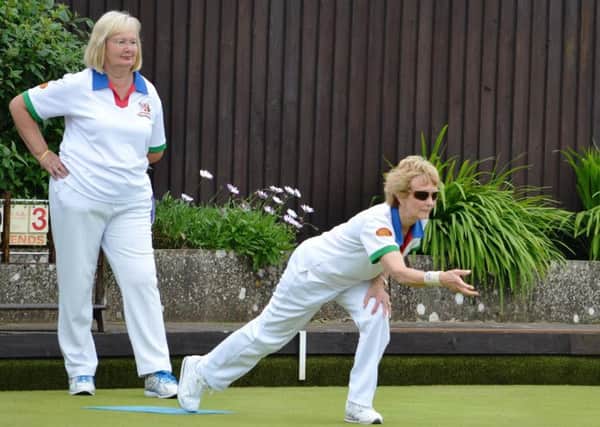 Action from Northants Ladies' Johns Trophy win