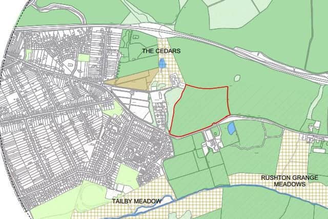 The location of the proposed development.