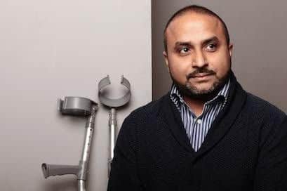 Gautam Lewis was brought up in an orphange run by Mother Teresa after he was abandoned at the age of three