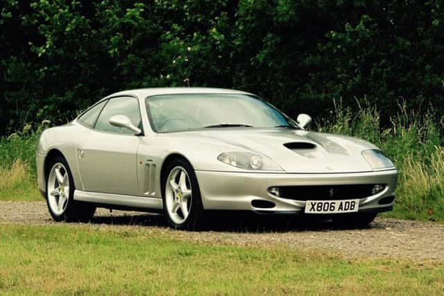 A 2000 Ferrari 550 Maranello