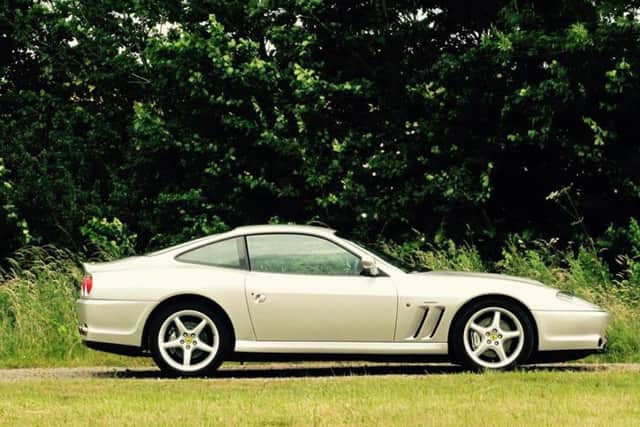 A 2000 Ferrari 550 Maranello
