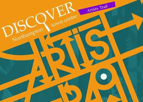 The Artist Trail around Northampton has been put together by Northampton Town Centre Business Improvement District