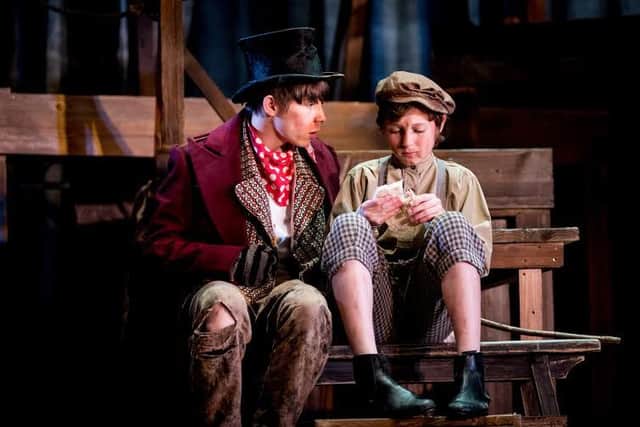 Oliver! is currently being performed by the Royal & Derngate youth theatre. Credit Graeme Braidwood