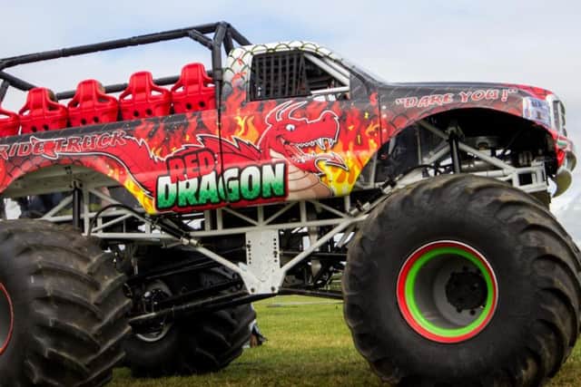 The UK Monster Truck Nationals return to Santa Pod Raceway
