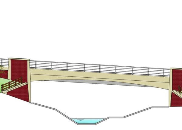 One of the new bridges