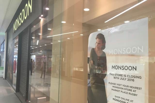 Monsoon, Northampton, has now closed.