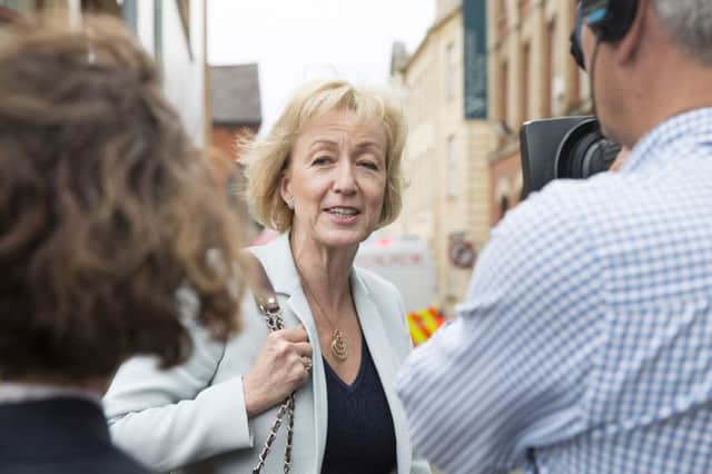 Andrea Leadsom has been blocked from speaking on behalf of her constituents in a House of Lords inquiry over HS2.
