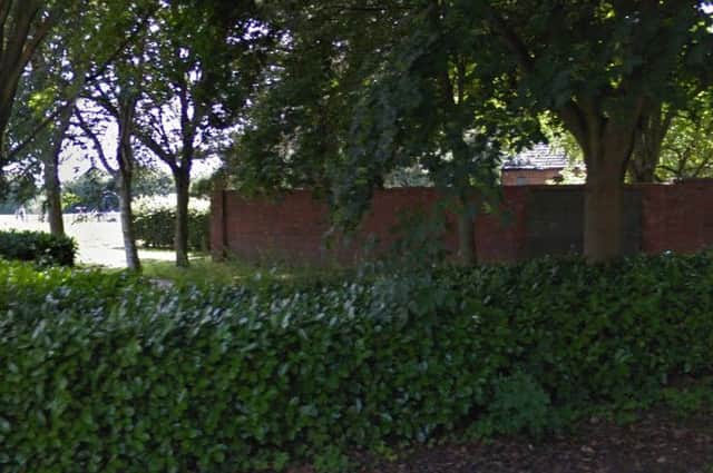 Police want to trace a teenager who exposed himself to a girl in Rectory Farm.