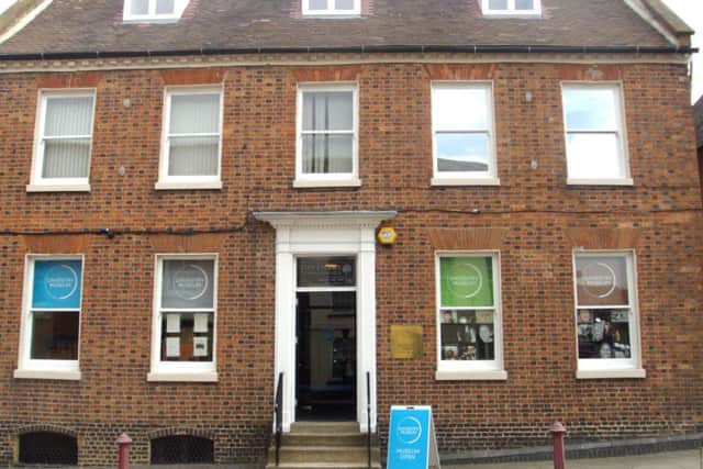 Daventry Museum, where the coins were first valued
