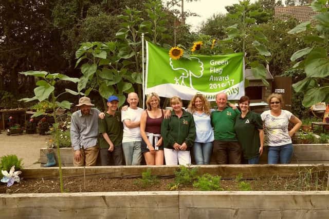 Kettering's Green Patch has received the Green Flag award