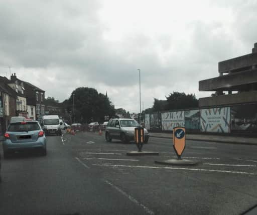 Roadworks on Barrack Road are expected to last another week.