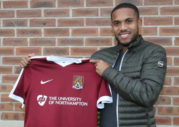 NEW MAN AT SIXFIELDS - Swansea City's Kenji Gorre has signed on loan at the Cobblers (Picture: Pete Norton)
