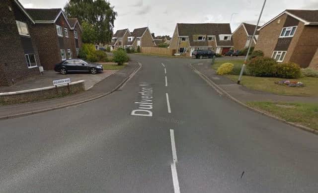 Dulverton Road in Northampton