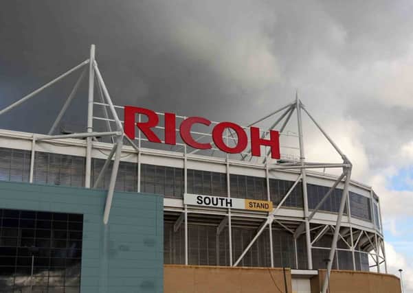 The Ricoh Arena will host finals day (picture: Sharon Lucey)