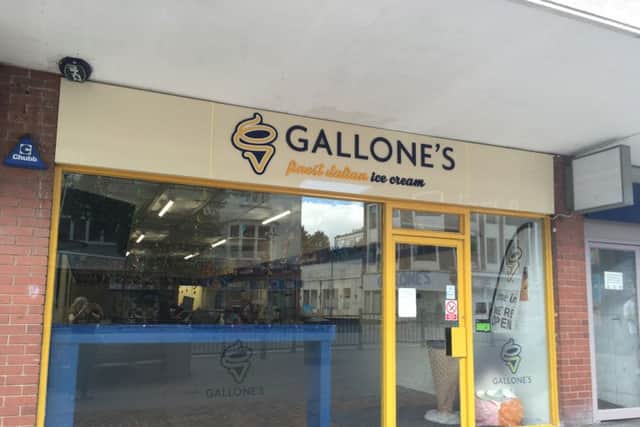 Gallone's outlet in Abington Street has closed only a year after it opened.