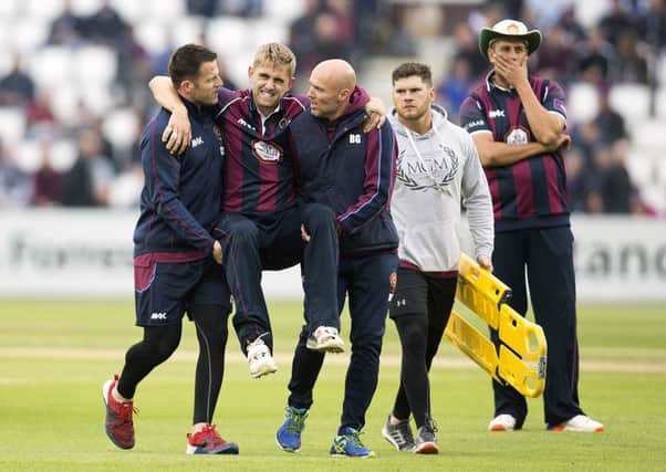 Olly Stone has thanked Northants for their support (picture: Kirsty Edmonds)