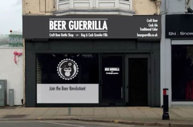 Beer Guerilla is opening in Wellingborough Road in Northampton