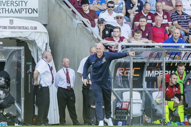Rob Page is prepared to be flexible with how his side will play this season. Picture by Kirsty Edmonds