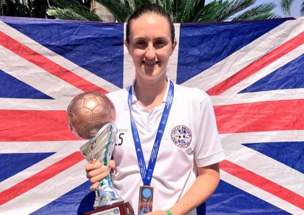 Claire Stancliffe is Sky Sports Sportswoman of the month for July