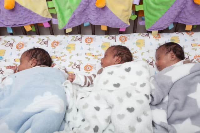 Triplets Dimarco, Omari , Kayson. NNL-160908-151013001