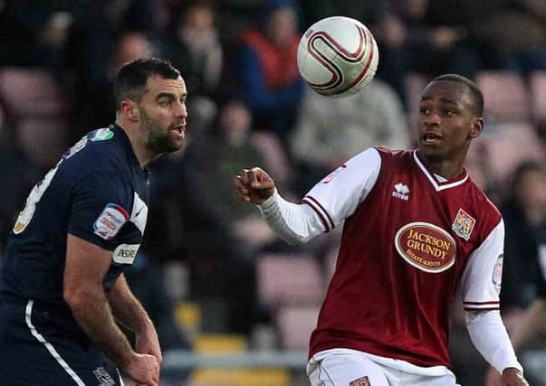 West Brom striker Saido Berahino spent time on loan at Cobblers (picture: Sharon Lucey)