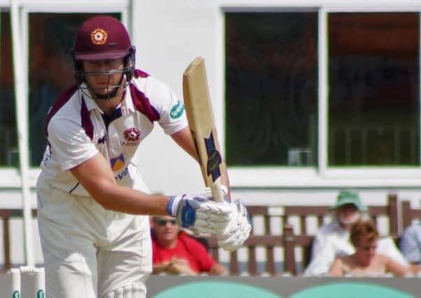 Alex Wakely is eager to help Northants claim more County Championship victories (picture: Peter Short)