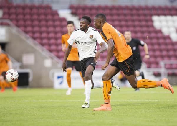 Emmanuel Sonupe has signed for Cobblers (picture: Kirsty Edmonds)