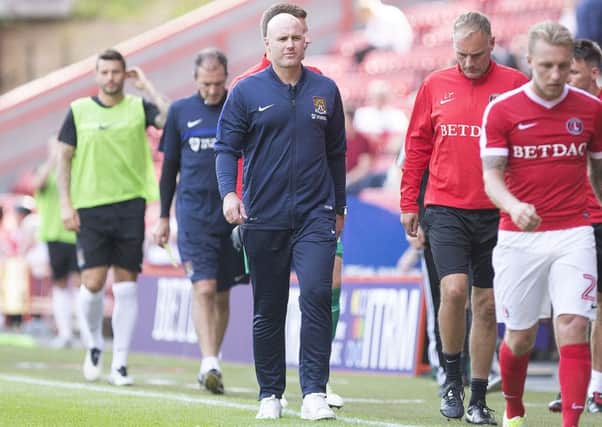 Cobblers boss Rob Page named an unchanged team for Saturday's clash at Charlton