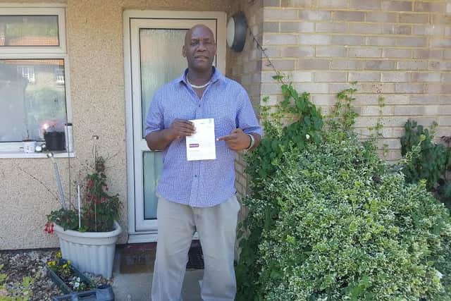 Trevor Rennie has spoken of his shock after he received a bill for £35,000 from Anglian Water