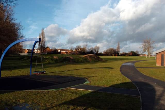 West Glebe Park in Corby.