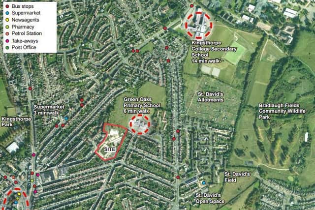 Westleigh Homes wants to build 82 houses on the site of a former middle school in Kingsthorpe.