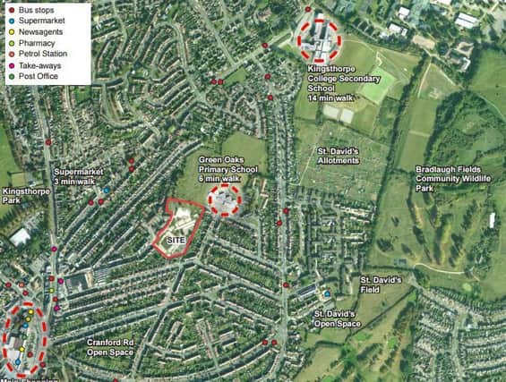 Westleigh Homes wants to build 82 houses on the site of a former middle school in Kingsthorpe.
