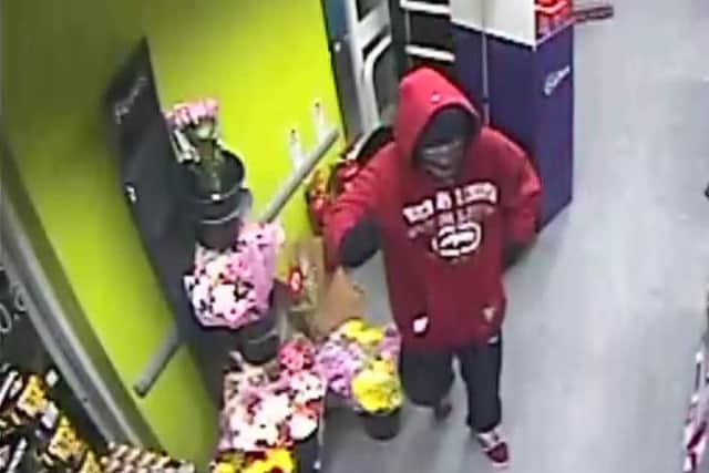 This is the man police want to interview in connection with the Co-op robbery