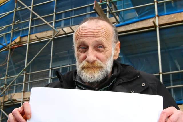 Figures show Northampton Borough Council is falling way behind on its council house rebuilding strategy. Campaigner Norman Adams believes the authority has the money - it needs to spend it.
