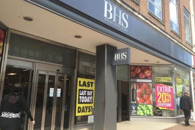 BHS closed in Abington Street at the start of August.
