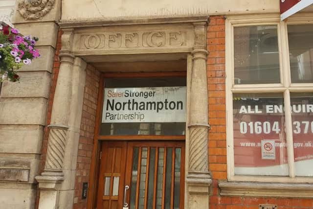 A former council office building in Northampton town centre could be converted into a restaurant and student accomodation