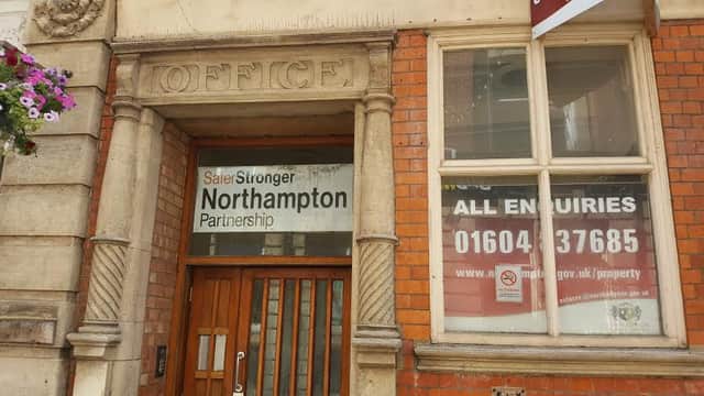 A former council office building in Northampton town centre could be converted into a restaurant and student accomodation