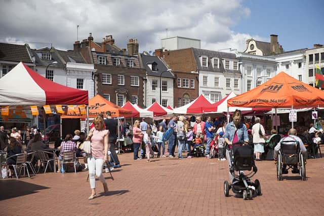 A local producer's market will be held in Northampton Market Square on Saturday