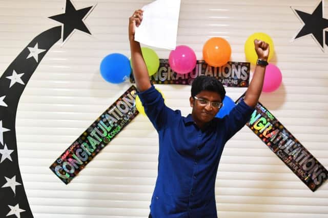 Thomas Becket School pupil Anex Wilson achieved 10 A*