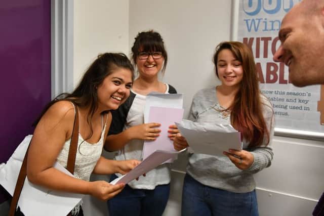 Weston Favell Academy pupils are celebrating their GCSE results