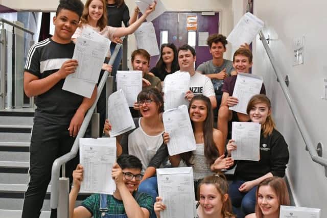 Weston Favell Academy pupils are celebrating their GCSE results