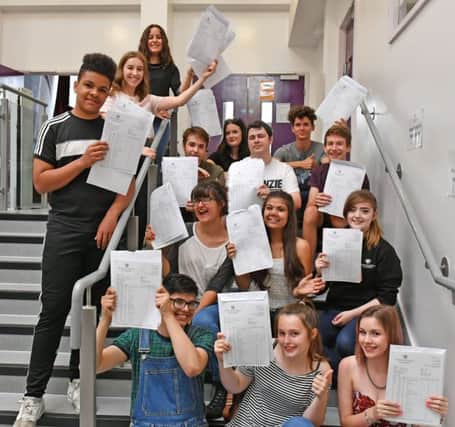 Weston Favell Academy pupils are celebrating their GCSE results