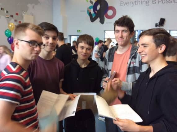 Kingsthorpe College staff say pupils received the school's best ever GCSE results this year.