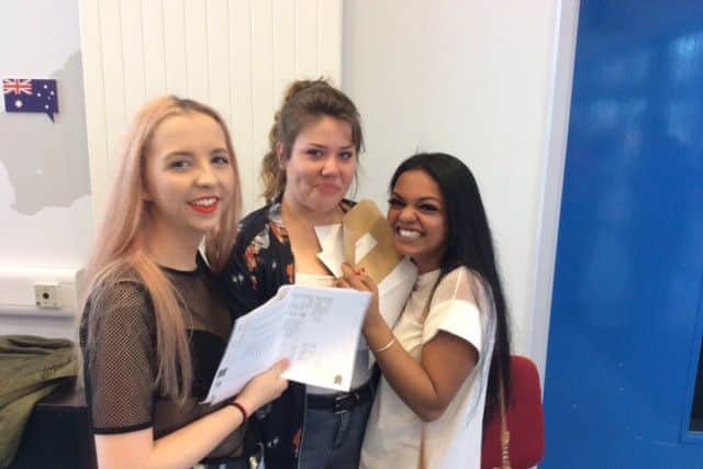 Kingsthorpe College staff say pupils received the school's best ever GCSE results this year.