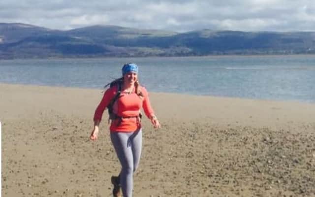 Elise Downing has completed a 5,000 mile run around the coast of England, Scotland and Wales