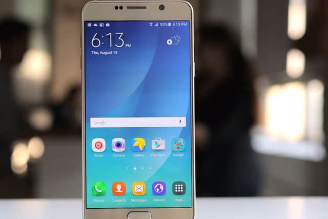 The Samsung Galaxy Note 7