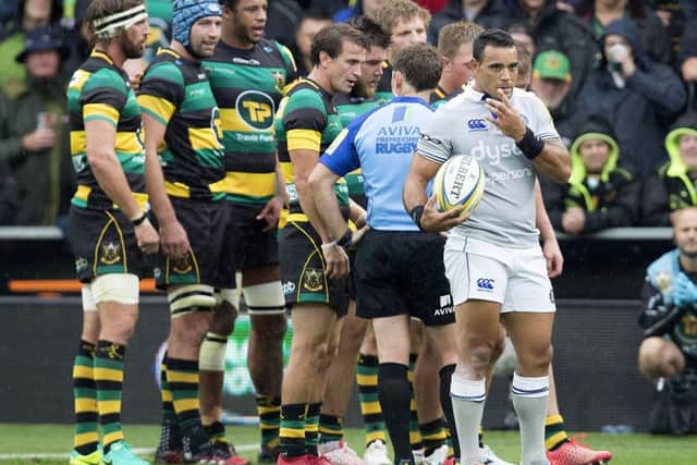 Kahn Fotuali'i enjoyed a winning return to Franklin's Gardens