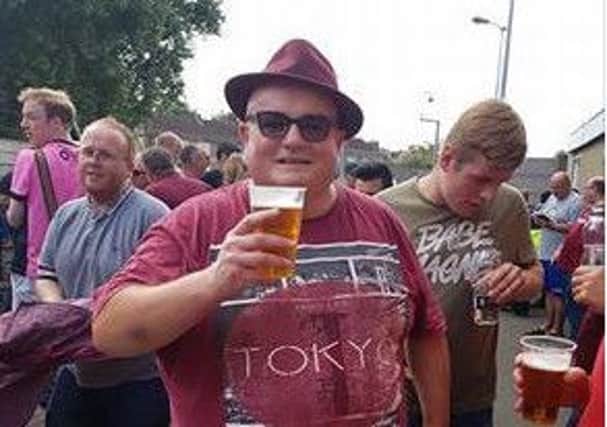 Cobblers fan Sean O'Callaghan, knwon as 'Beer Monster', has set himself a challenge to lose 10 stone in the next year
