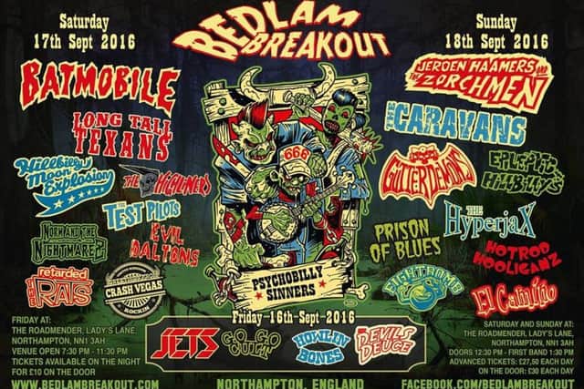 Who's on the Bedlam Breakout bill